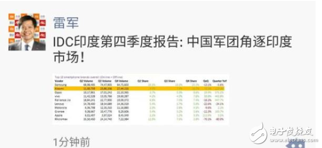 小米拿下印度線上手機(jī)銷量冠軍，小米之家將開到印度