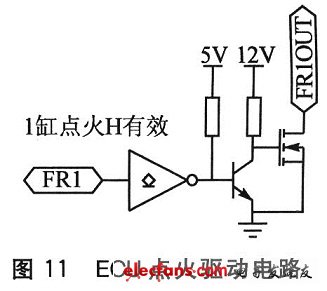 ECU點(diǎn)火驅(qū)動電路