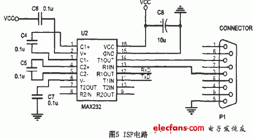 燒寫程序電路