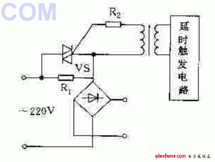 微機電源中的保護電路