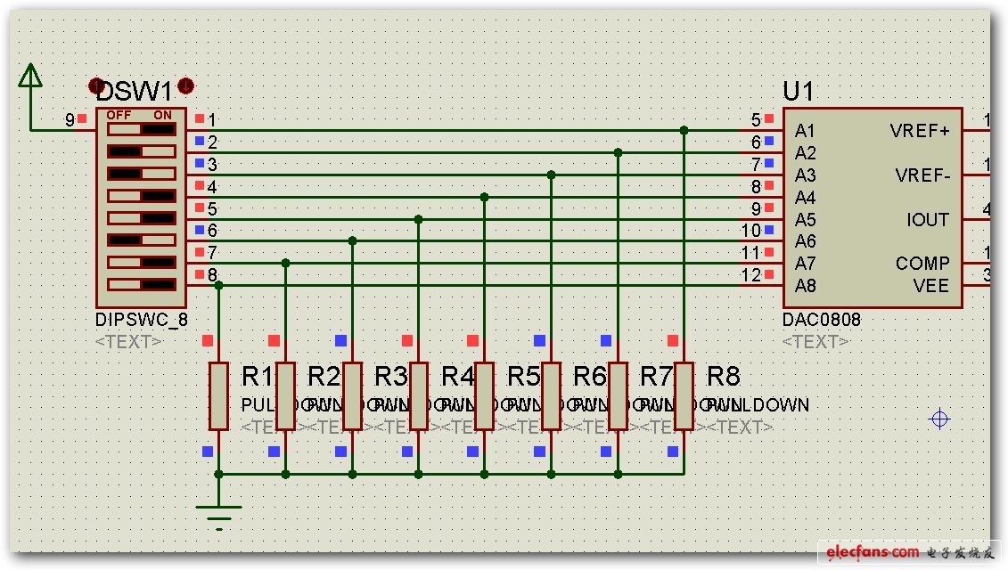 DAC0808中文資料匯總（dac0808引腳圖及功能_工作原理及應(yīng)用電路）