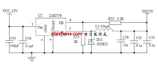 開關(guān)型降壓穩(wěn)壓電路