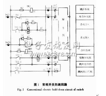 常見的開關防跳回路