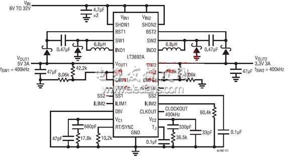 測量應用電路的原理圖