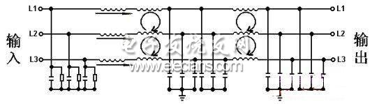 輸入濾波器電路原理圖