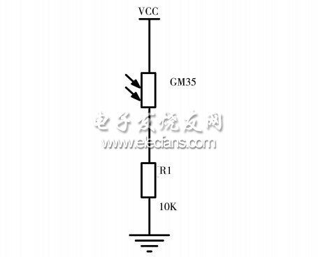 圖6 環境光檢測電路