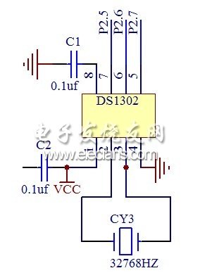 圖6 時鐘電路