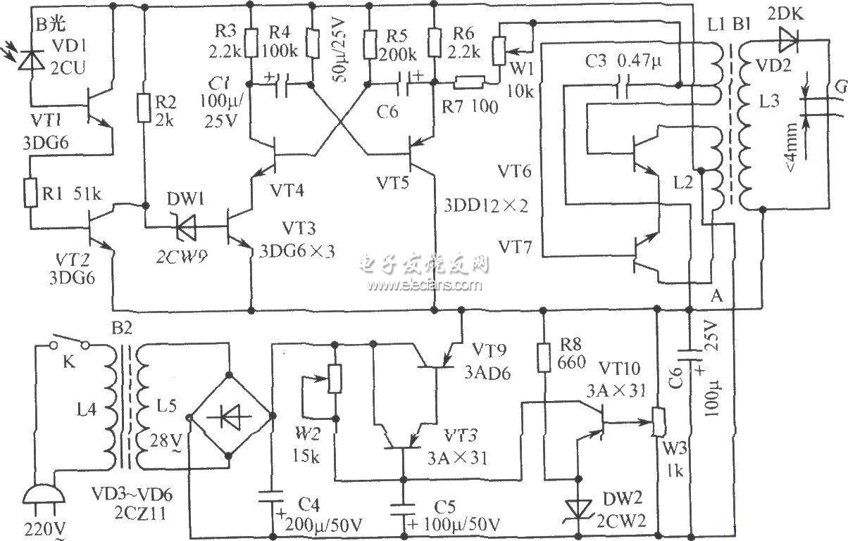 室內空氣凈化裝置電路