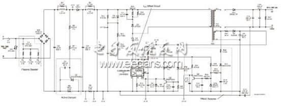 15W調光LED驅動器主板電路圖