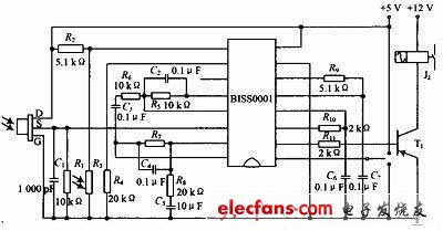 圖3 釋熱電紅外傳感器結構