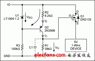 圖7. 帶有帶隙基準(zhǔn)的保護(hù)電路