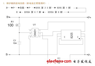 鋰電池保護板工作原理,過放過充短路保護解析