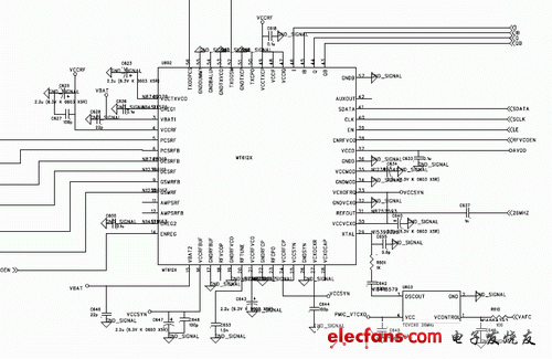 圖2：RF6129具體應用電路。