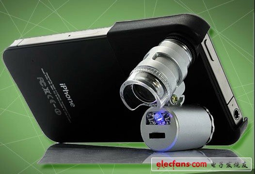 Mini-microscope for iPhone