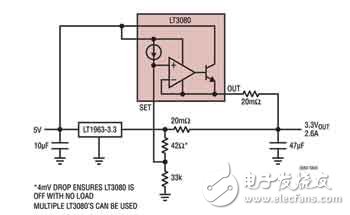 增加一個(gè)固定穩(wěn)壓器的輸出電流