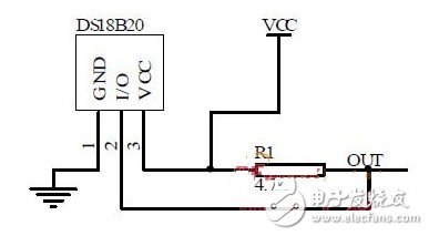 圖5 溫度檢測(cè)電路