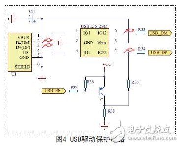 USB驅動保護電路