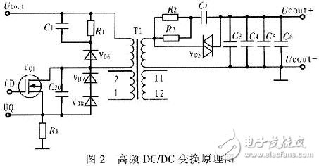 高頻DC/DC變換原理圖