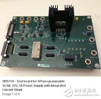 高電壓(36V)、高電流(1A)電源的參考設(shè)計(jì)電路圖