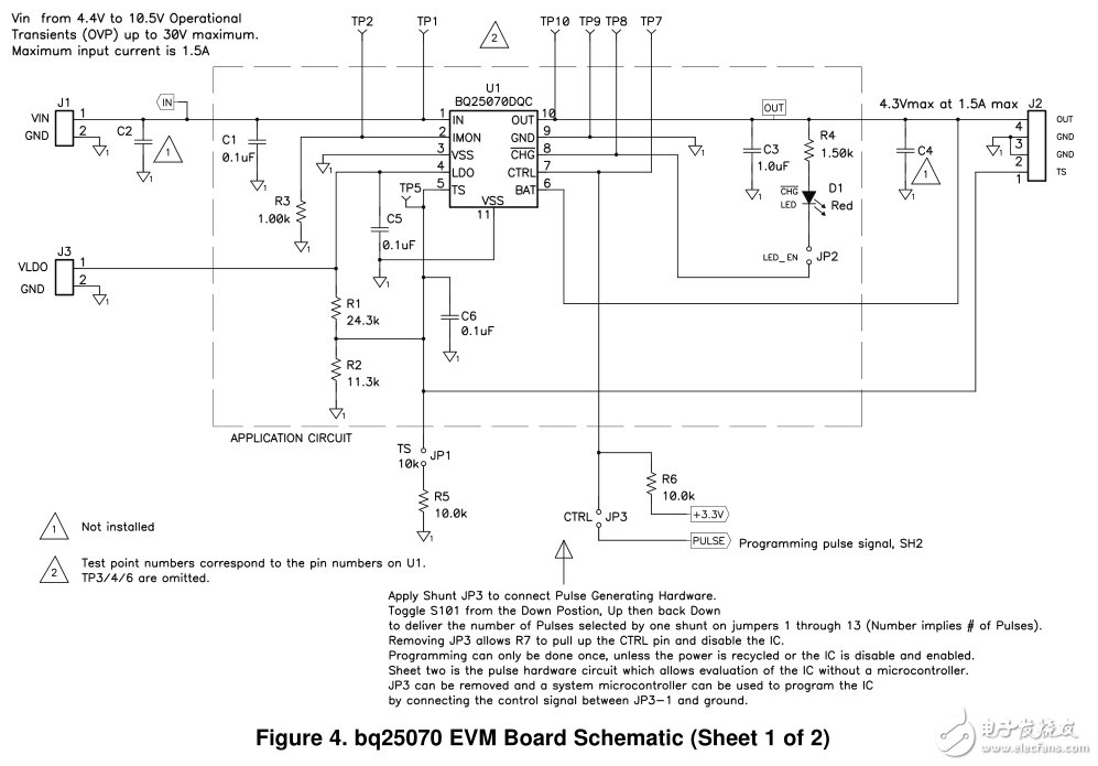 針對LiFePO4應用的1A單節線性充電器設計電路圖