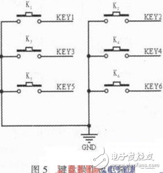 鍵盤操作板電路圖