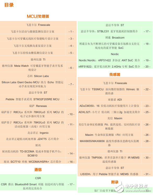 EE Design之《可穿戴設計開發全攻略》