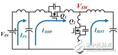 具寄生電感器和電容器的降壓型開關(guān)穩(wěn)壓器