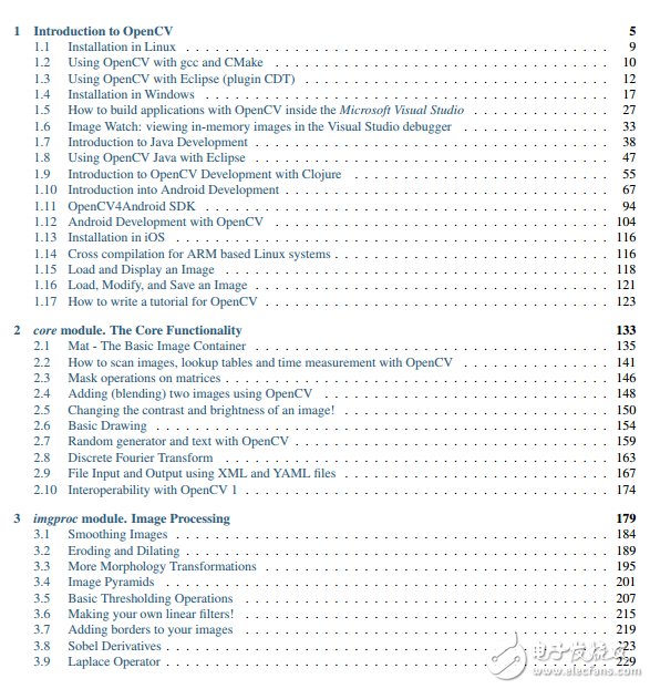 THE opencv tutorials學(xué)習(xí)教程