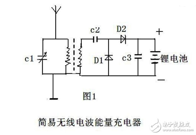 電磁波無線充電電路設計圖