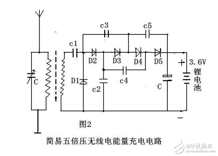 電磁波無線充電電路設計圖