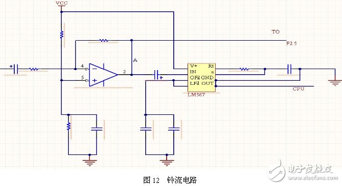 安全智能家居監控系統各模塊電路組合