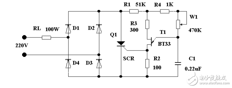 可控硅交流調壓器模塊電路設計