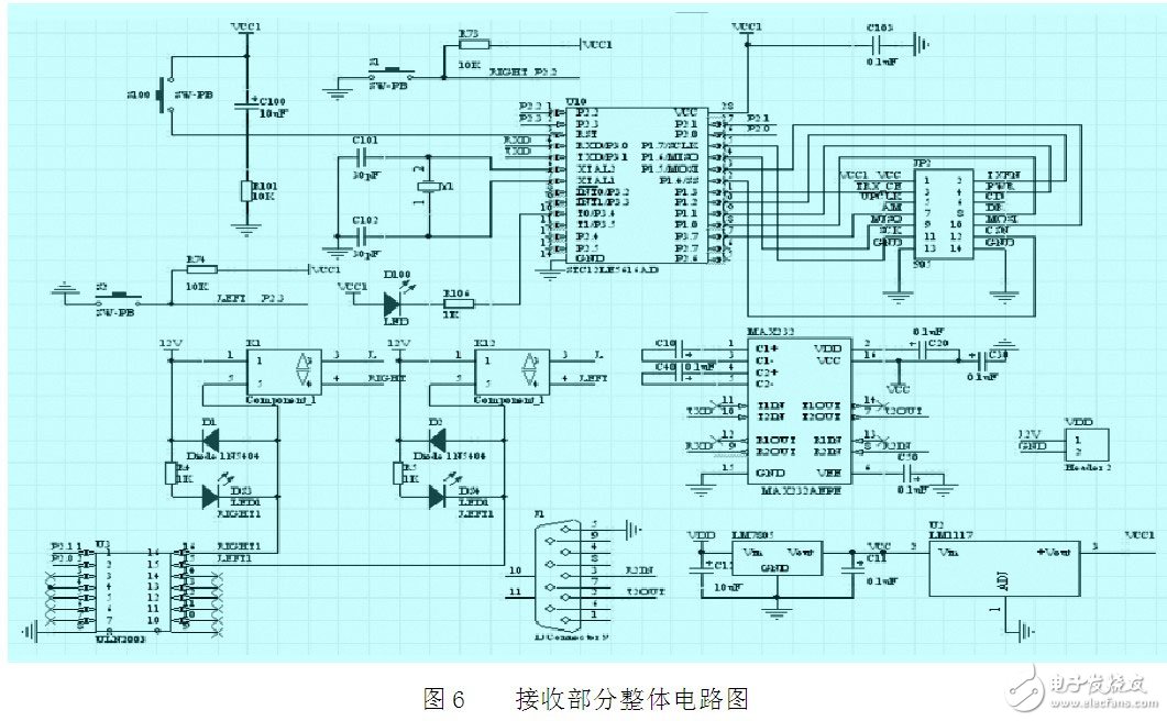 基于NRF905的無線窗簾控制器模塊電路設計