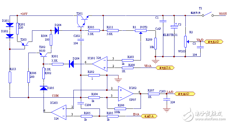 簡易快速充電電源模塊電路設(shè)計