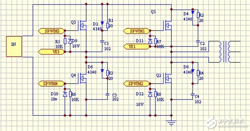 500W鉛酸蓄電池充電器電路設計