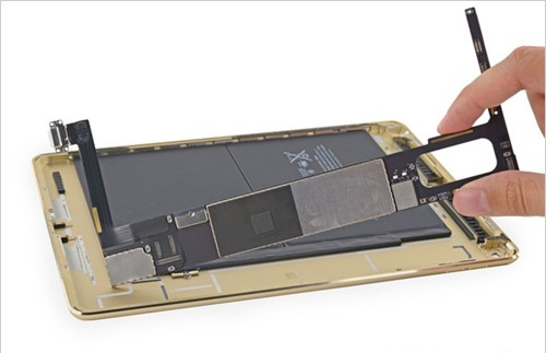 iPad Air2拆機圖文詳解，2GB內(nèi)存和NFC模組