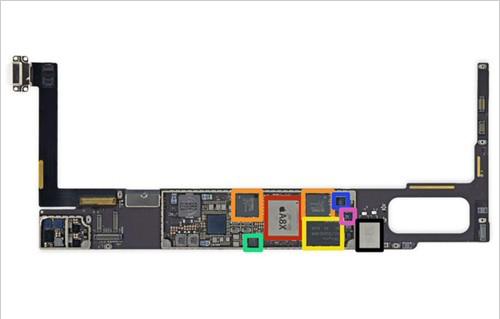 iPad Air2拆機圖文詳解，2GB內(nèi)存和NFC模組