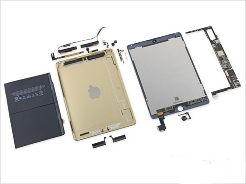iPad Air2拆機圖文詳解，2GB內(nèi)存和NFC模組