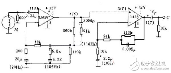 監控拾音器電路模塊設計