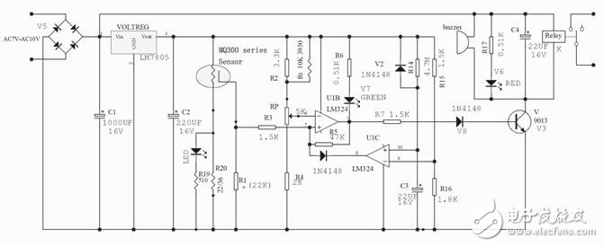 酒后駕駛自動保護系統電路設計