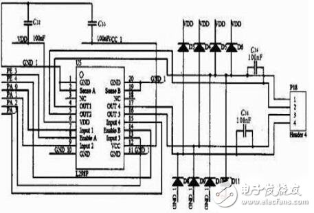 基于Atmega128單片機(jī)無(wú)人車控制系統(tǒng)電路設(shè)計(jì)