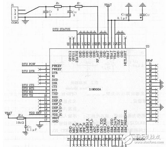 基于ARM Cortex—M3的無線通信系統電路模塊設計