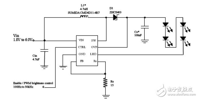 白光LED電源系統(tǒng)電路模塊設(shè)計(jì)