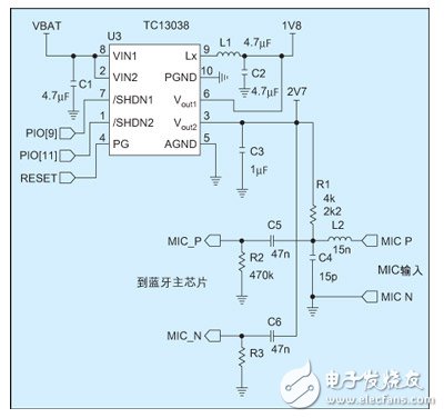 藍牙耳機電路設計（兩款模擬電路設計原理圖詳解）