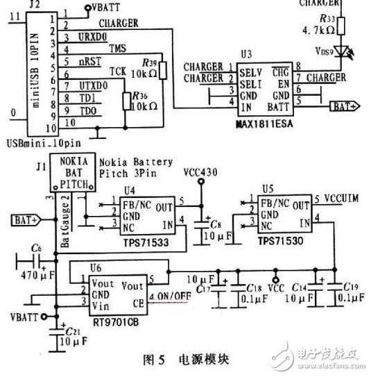 采用GPSOne技術個人定位終端系統電路設計