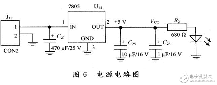 溫度檢測(cè)系統(tǒng)電源與看門狗硬件電路設(shè)計(jì)