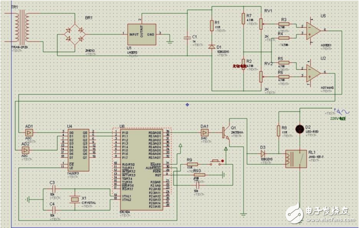 繼電器控制燈光智能照明系統電路設計