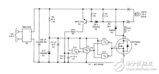 機器視覺照明穩定燈照明電路設計