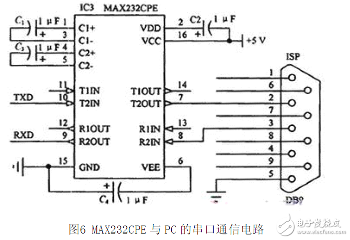 nRF24L01無線溫濕度測試系統電路