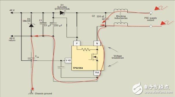 以太網供電浪涌保護電路設計方案詳解